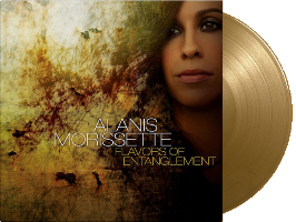 Alanis Morissette - 2008 Flavors Of Entanglement - Gold vinyl LP  - 239 kr.